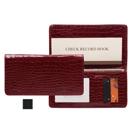 Checkbook Cover - Black